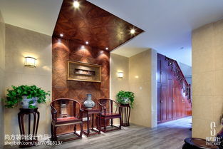 精選118平米中式別墅休閑區(qū)裝修實(shí)景圖